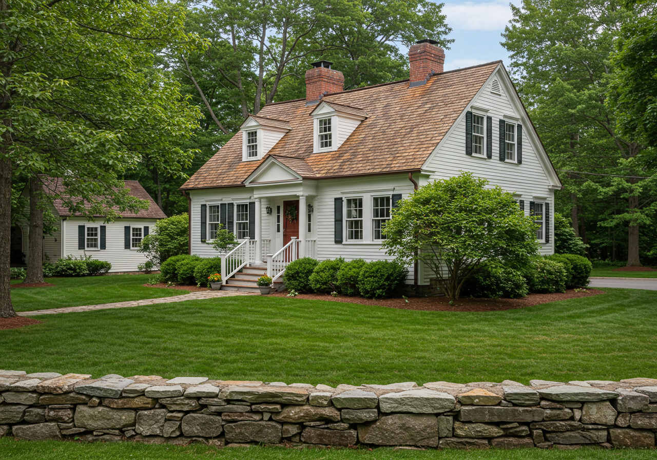Architectural Asphalt on a Litchfield Colonial