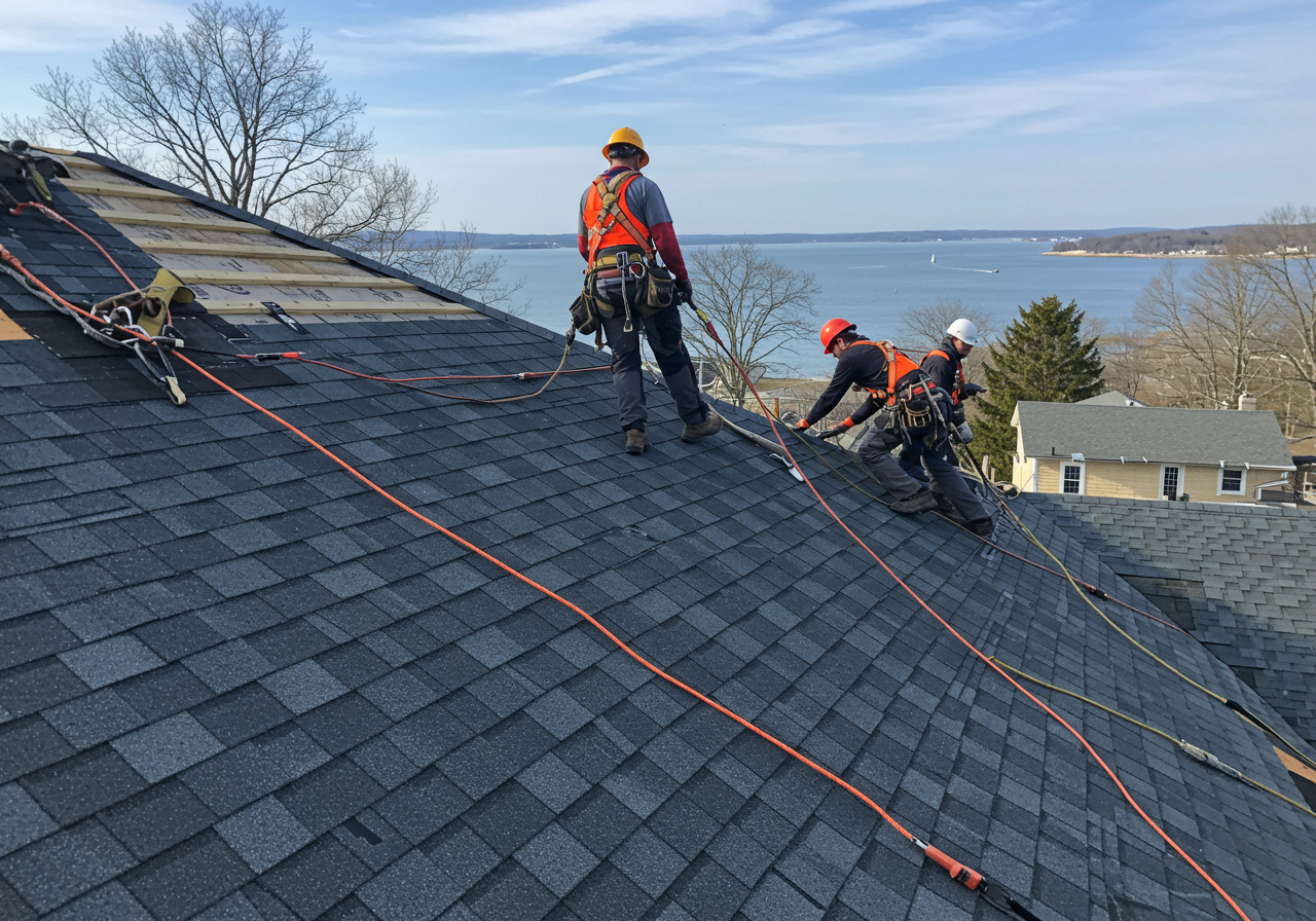 East Lyme Roofing Project