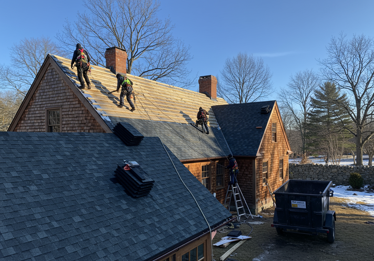 DIY Shingle Installation in Canterbury