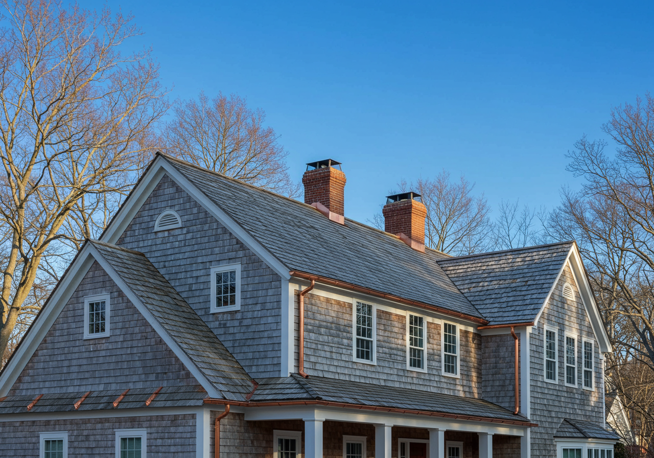 Weathered Silver Cedar Shakes