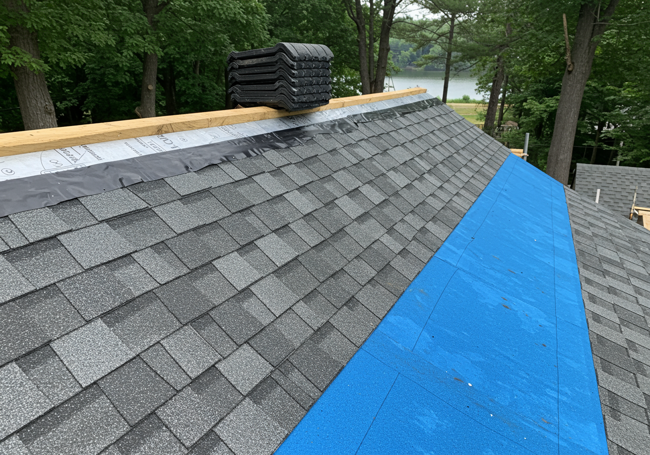 Hurricane-resistant roofing installation in Chester, CT