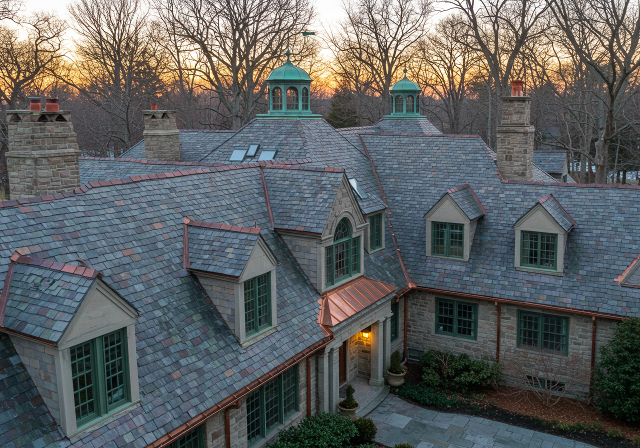 Slate Roofing in Greenwich