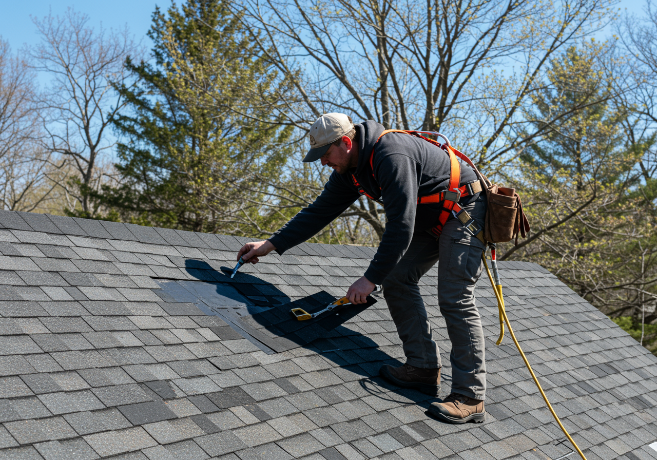 DIY vs Professional Shingle Repair in Griswold