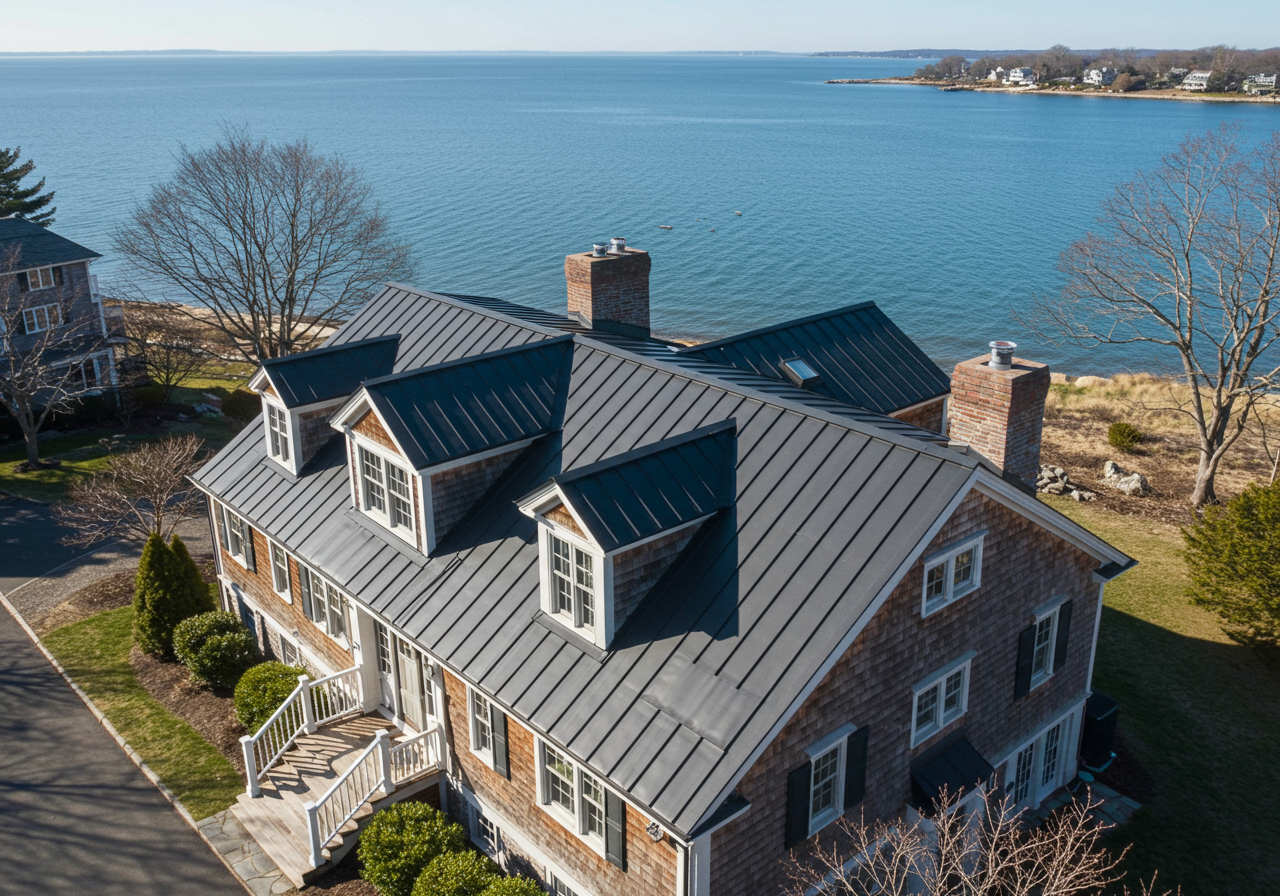 Coastal Roofing in the Fairfield County Gold Coast