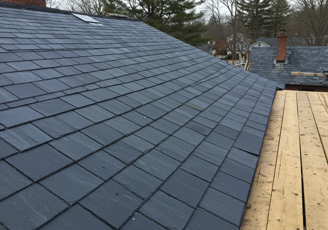 Modern Synthetic Roofing in East Lyme