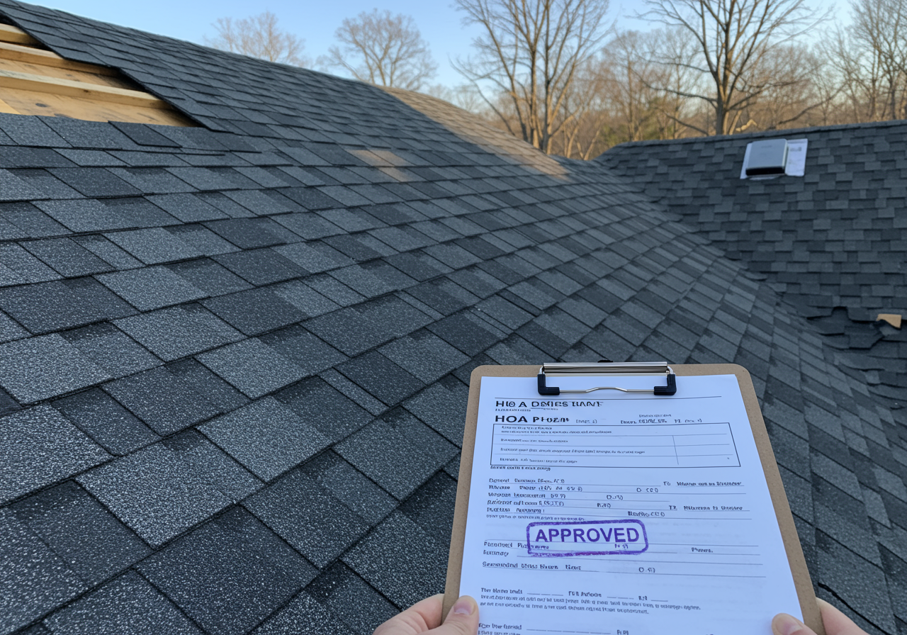 HOA roof project compliance in Norwalk, Connecticut