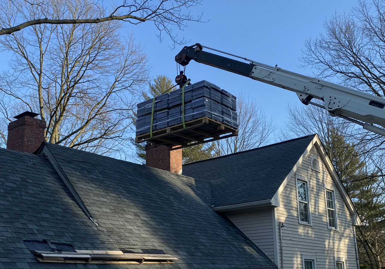 North Haven Roofing Material Supply Chain