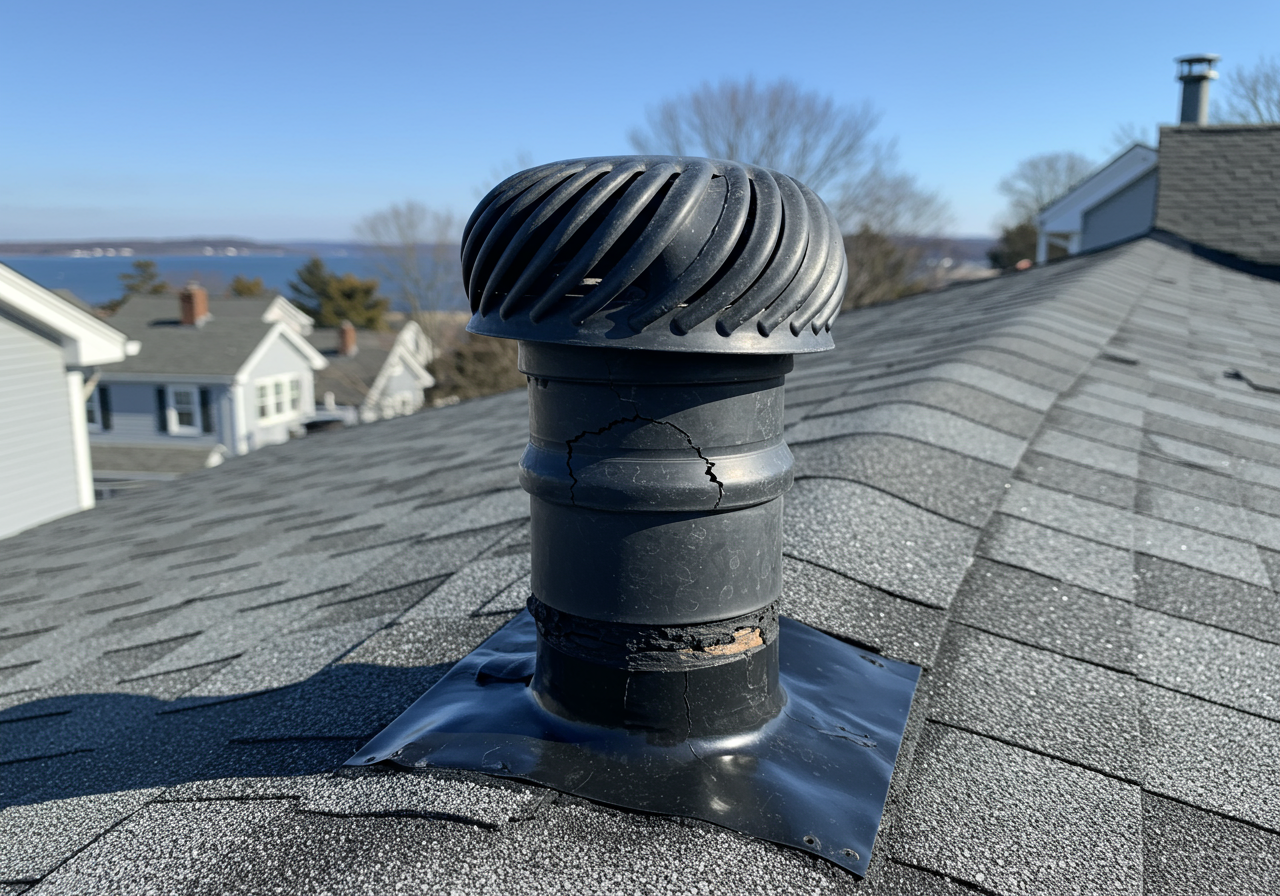 Wind-Wash Damage on Westbrook Shoreline Homes