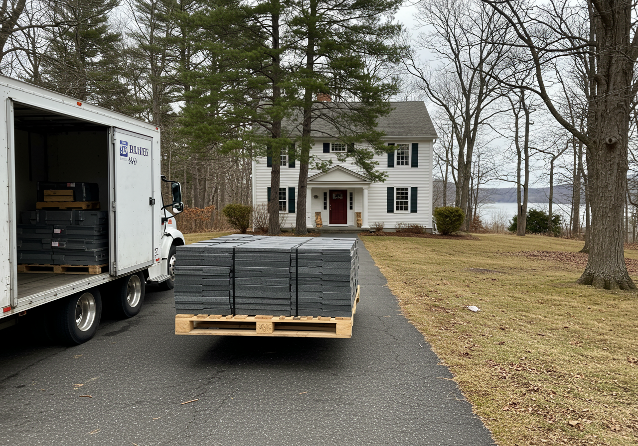 Roofing Delivery Logistics