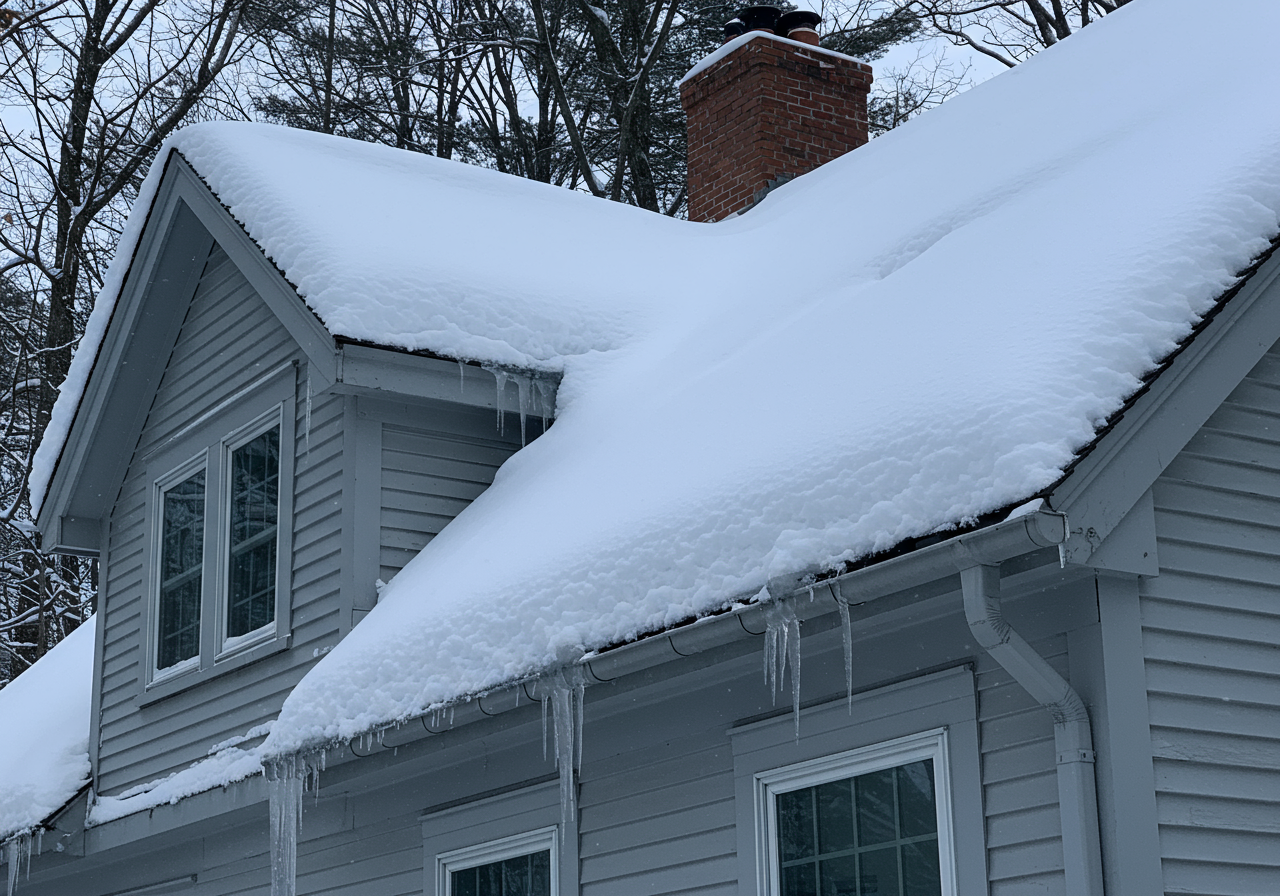 Union Roof Maintenance in Winter