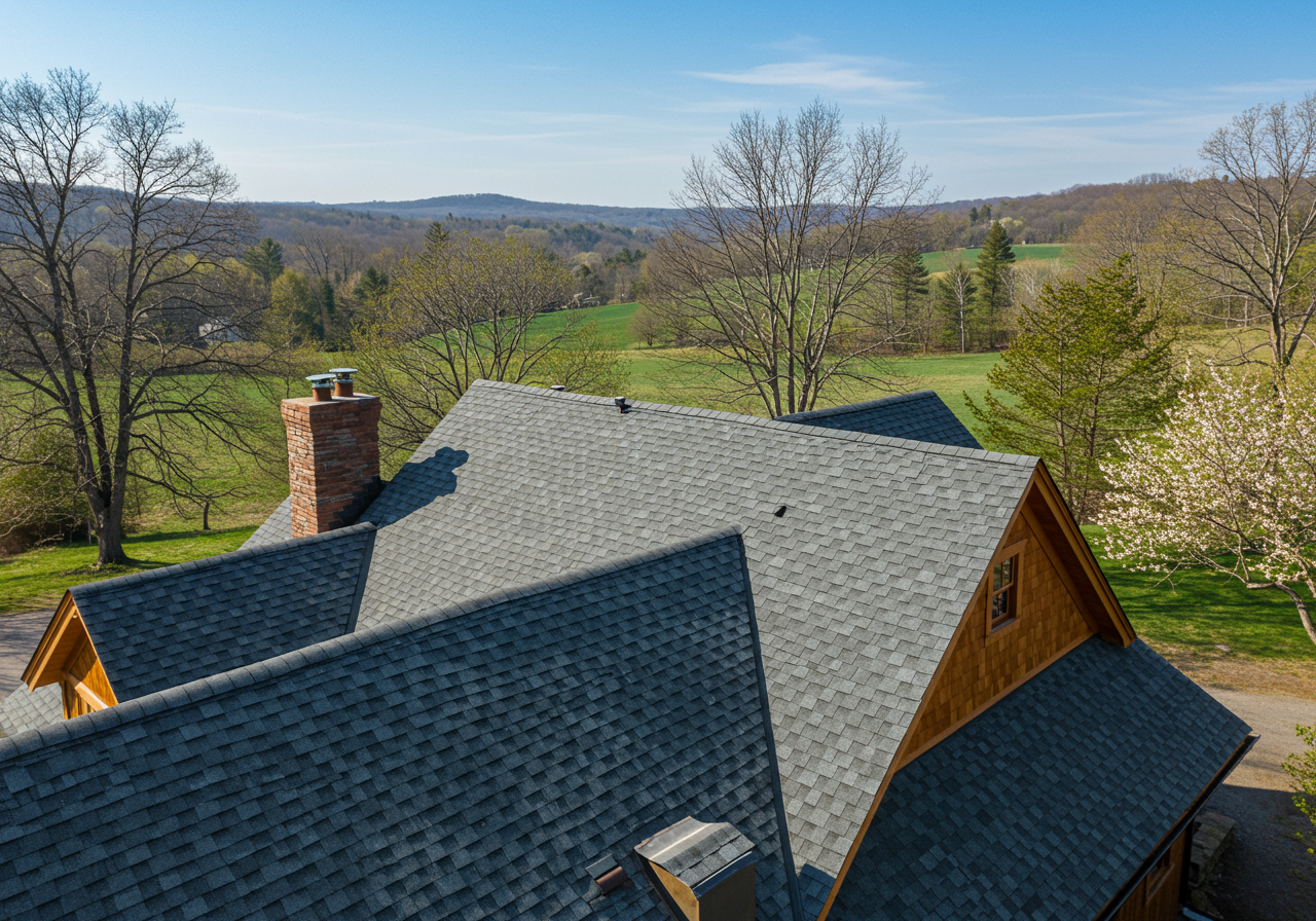 Ridge-line wind exposure and spring runoff in the Union hills