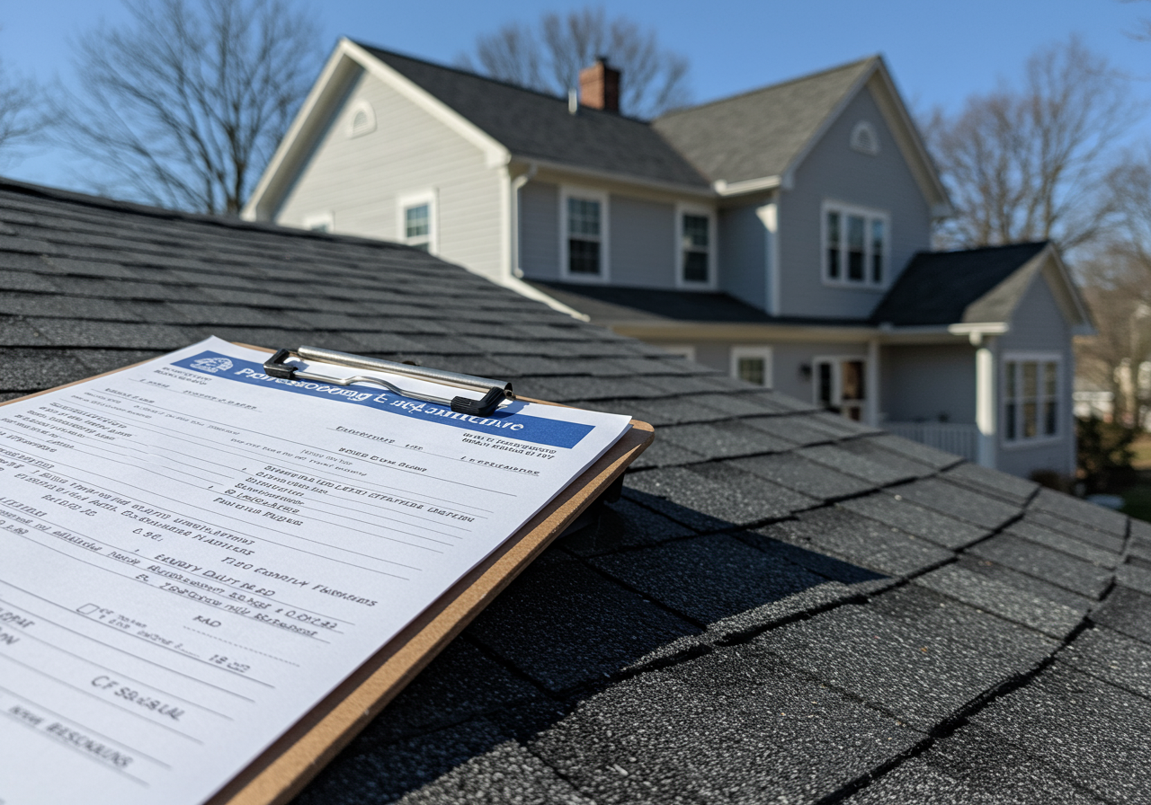 Professional flashing on a Wallingford brick home