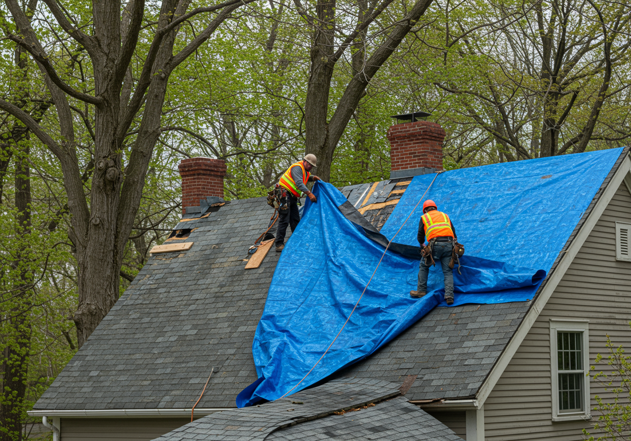 Emergency Storm Repairs in Windham County
