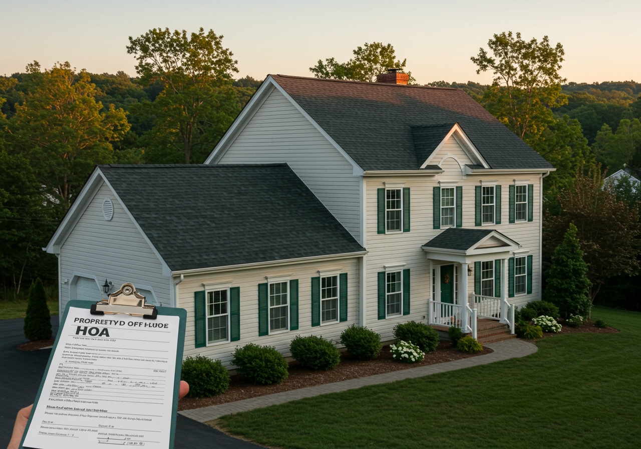 HOA architectural review process in Ledyard, Connecticut