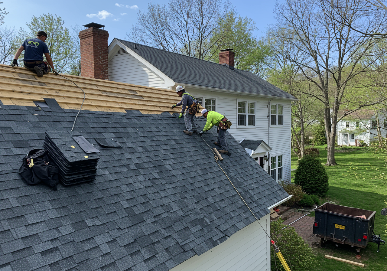 Debris, dumpsters, and nail cleanup